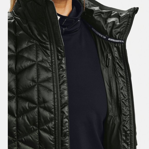 Under Armour Greeb Quilted Bomber Jacket - Picture 3 of 16